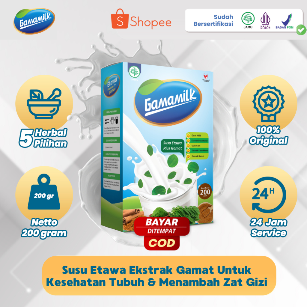 

Susu Etawa GAMAMILK Ekstrak Gamat Untuk Kesehatan Tubuh & Menambah Zat Gizi