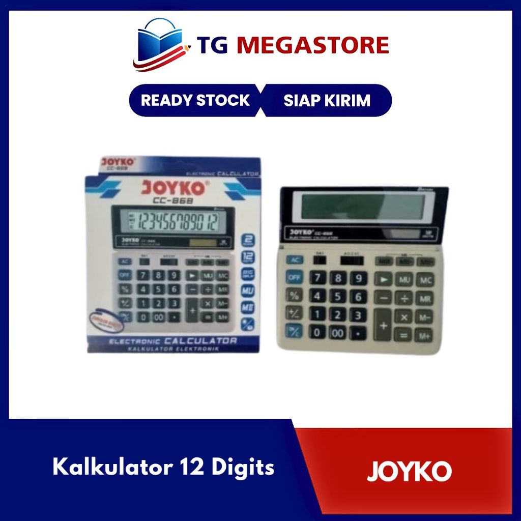 

KALKULATOR JOYKO CC-868 - 12 Digits