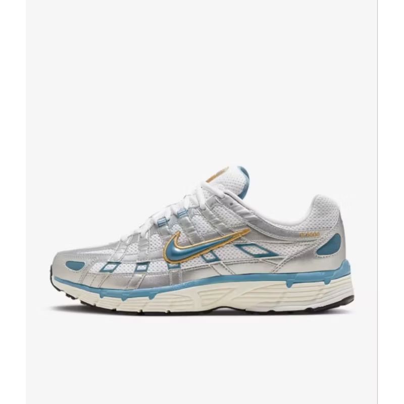 Nike P-6000 Nike P 6000 Nike P6000 WHITE METALLIC SILVER PALE IVORY AEGEAN STORM