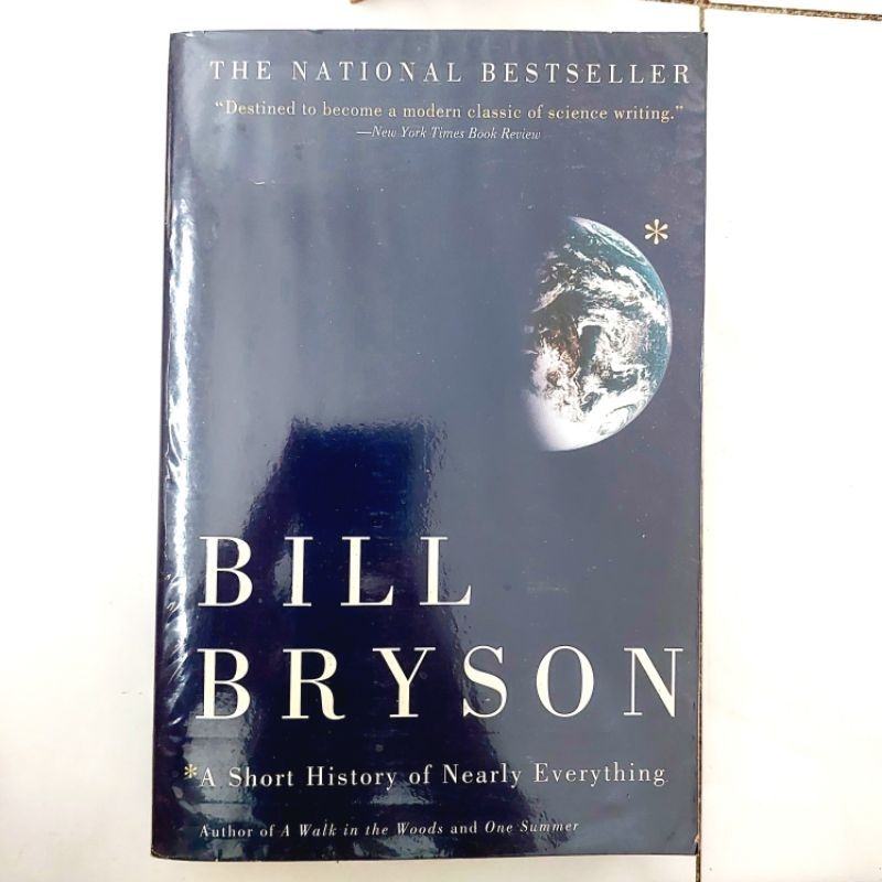 Buku Import A SHORT HISTORY OF NEARLY EVERYTHING by Bill Bryson (original, asli, bekas, terawat, lay