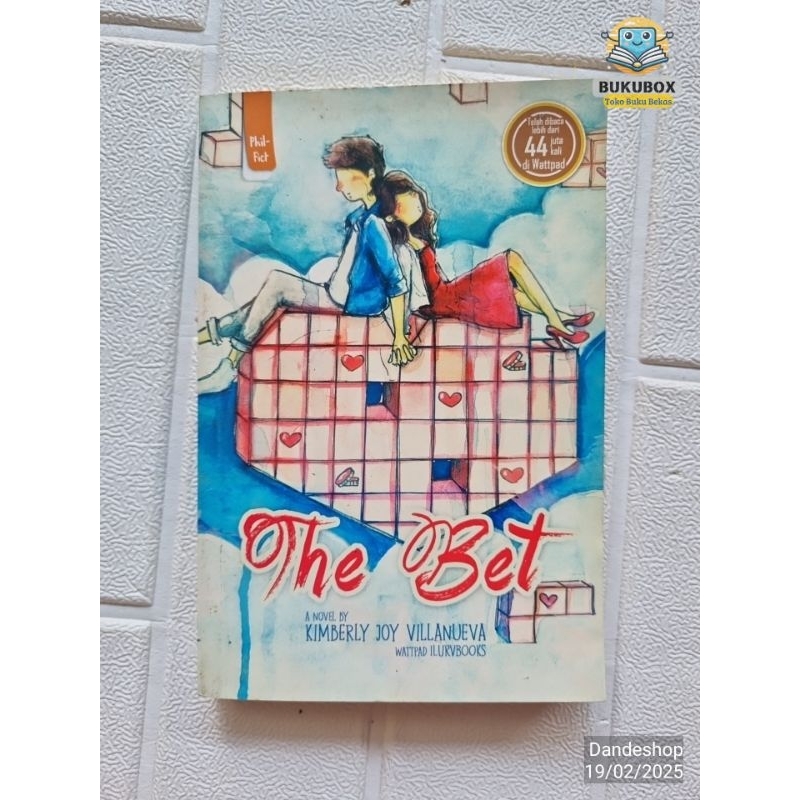 The Bet by Kimberly Joy Villanueva - Novel Bekas Preloved Original Haru