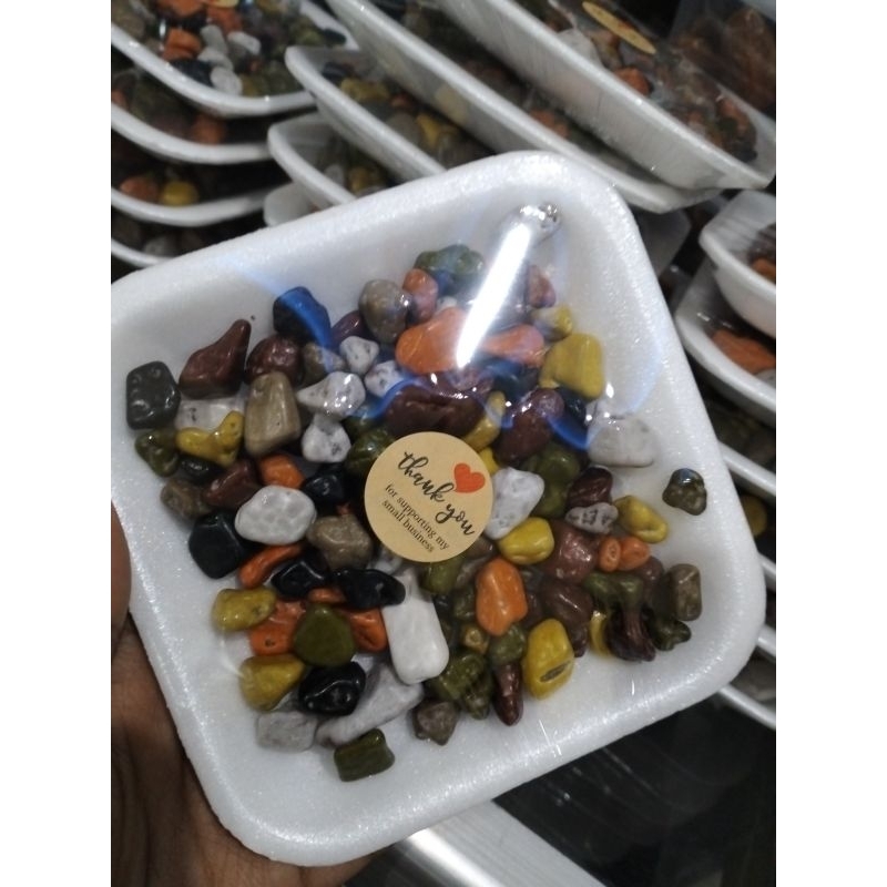 

coklat batu krikil