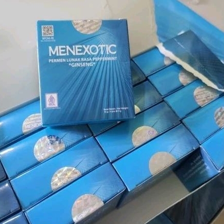permen pria Menxotic|Mense Xotic|Mens Exotic|MeneXotic Original candy stamina paket 2 kotak isi 8pcs