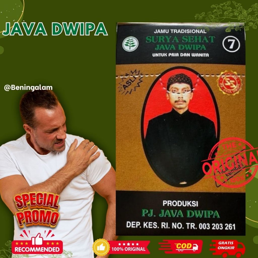 

Jamu Surya Java Dwipa Sesak Nafas Original