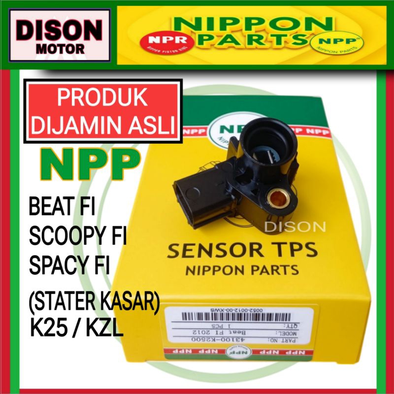 Sensor TPS npp Beat fi Scoopy fi Spacy fi stater kasar original sensor throttle npp
