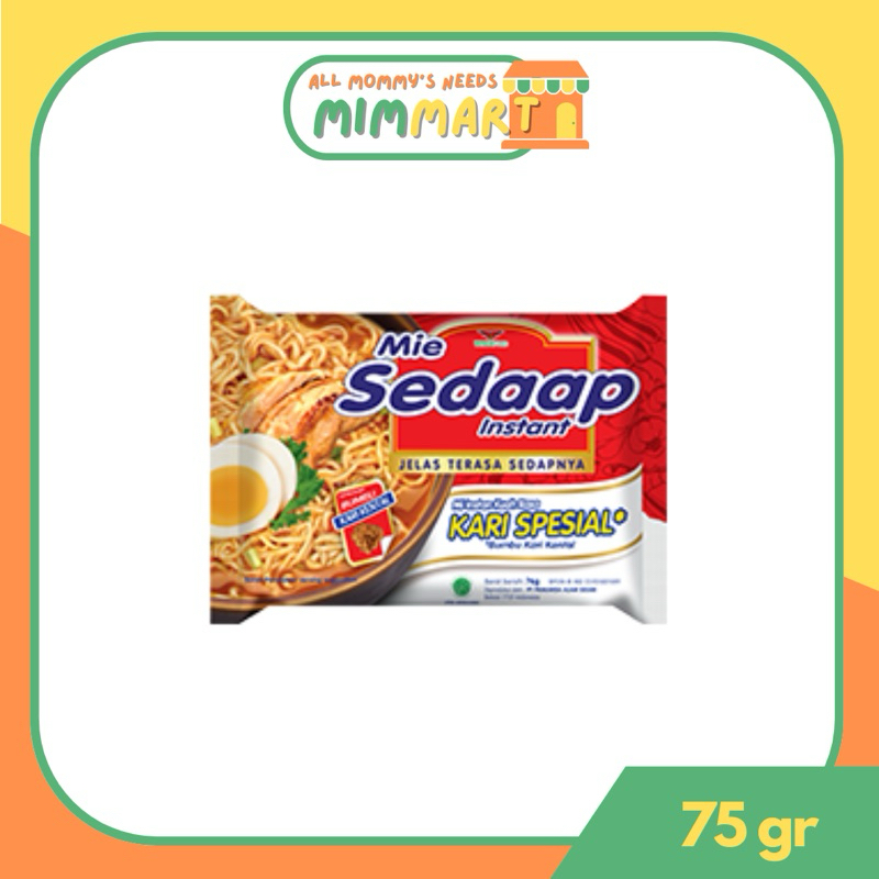 

[MimMart] - Mie Sedaap Kuah Kari Spesial 75gr