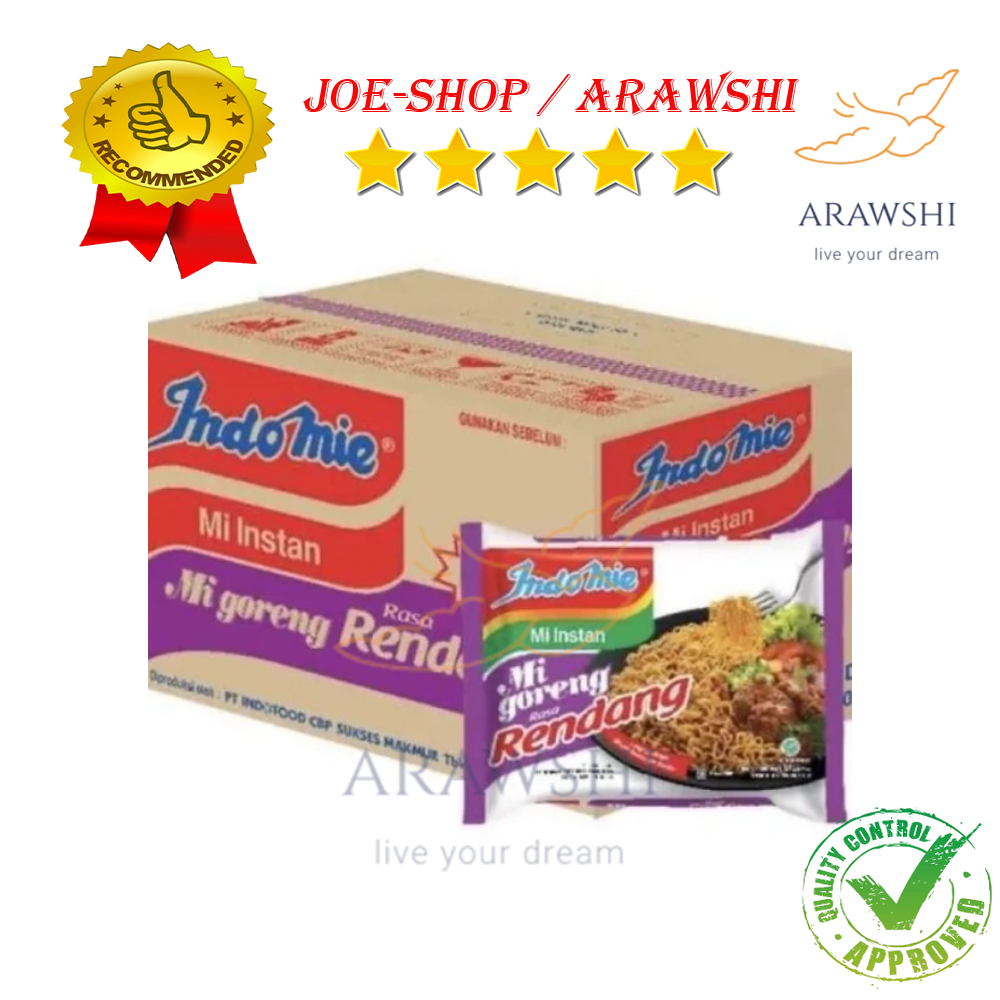 INDOMIE MIE GORENG RENDANG BOX DUS