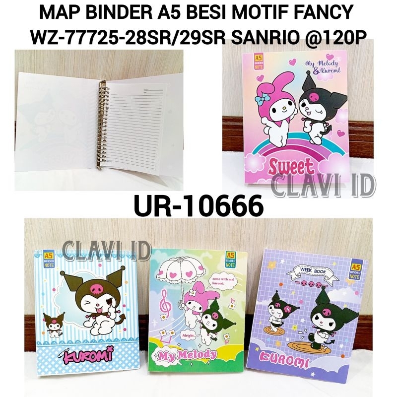 

MAP BINDER A5 SANRIO KUROMI/MAP BINDER A5 CINNAMOROLL