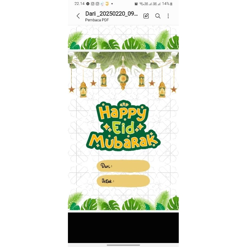 

Amplop lebaran idul fitri 2025