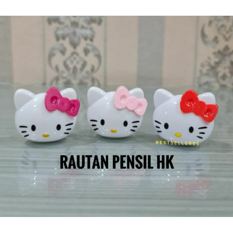 

3PCS RAUTAN PENSIL FANCY / 3 BUAH RAUTAN PINSIL KARAKTER HK.