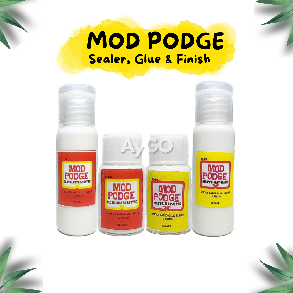 

MOD PODGE VARNISH / SEALER / GLUE / FINISHING GLOSSY MATTE