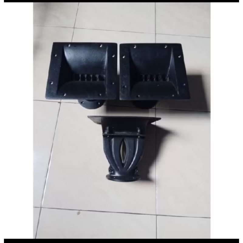 HOREN TWITER HARMONIKA 22X22SUDAH DRAT BAHAN ALMUNIUM/ DIRAL