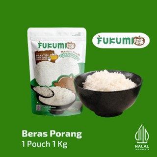 

Beras Porang Fukumi ORIGINAL Pouch 1 Kg - Beras Diet Halal