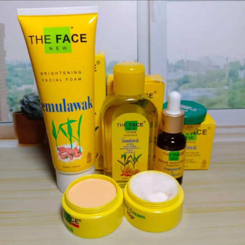 Paket cream temulawak the face original/cream temulawak skincare/cream temulawak