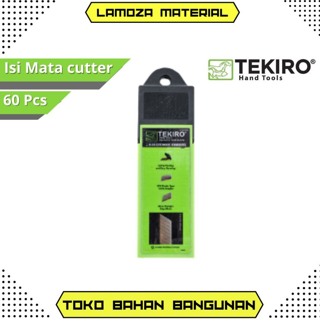 

Mata Cutter Isi 60 Tekiro
