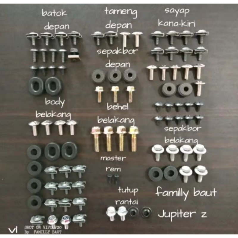 baut lengkap set full body jupiter z burhan baut lengkap set full body jupiter z burhanbaut lengkap 