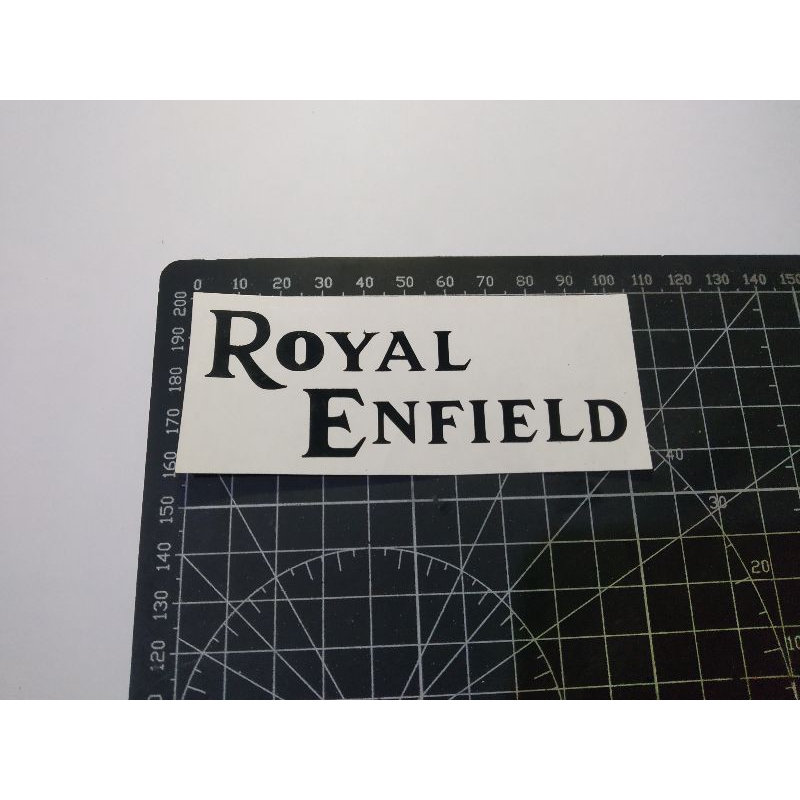 

stiker cutting royal enfield