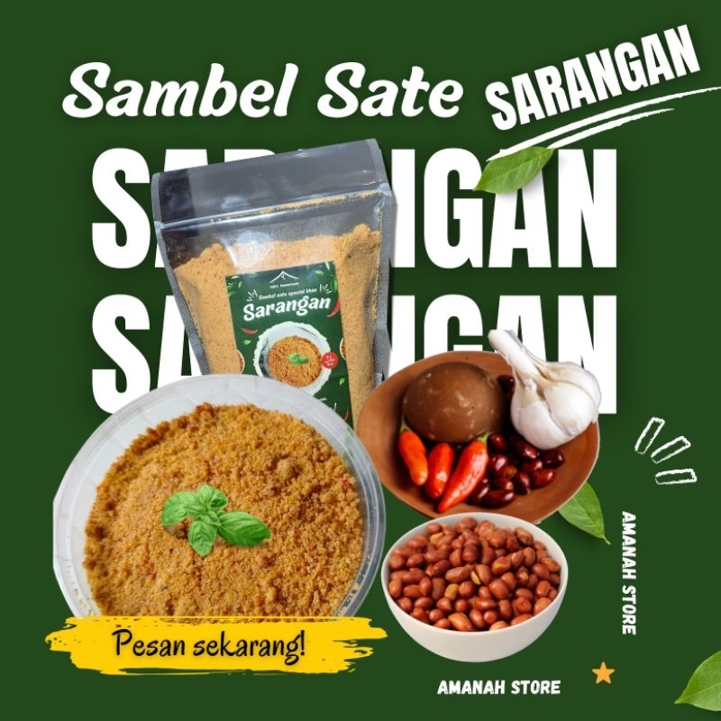 

Sambel sate ( ayam ) bubuk 1kg