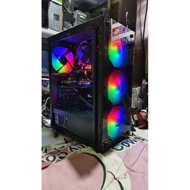 CPU PC EDITING GAMING i5 9400f + ram 16gb ssd 128gb + gtx 1050 TI atau  rx 580 8gb