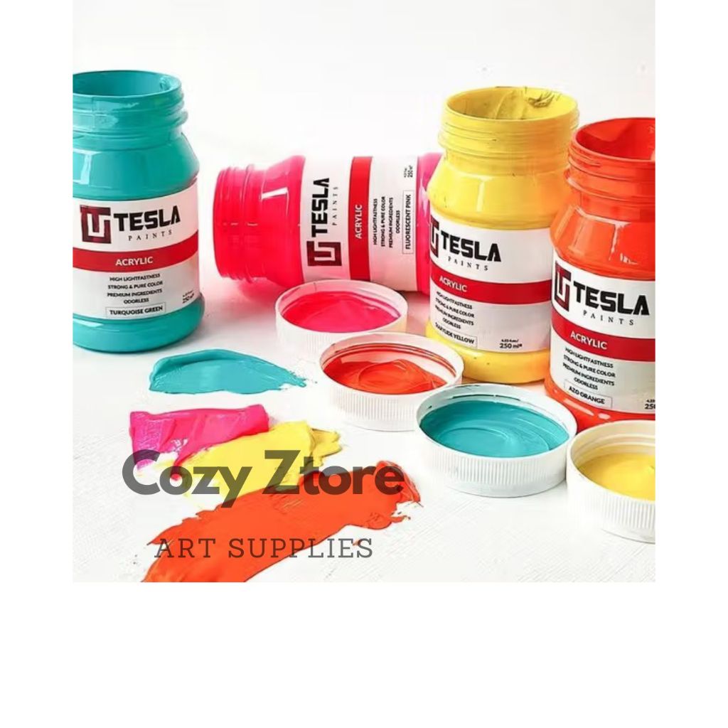 

Tesla Acrylic Paints / Cat Akrilik 125 ml