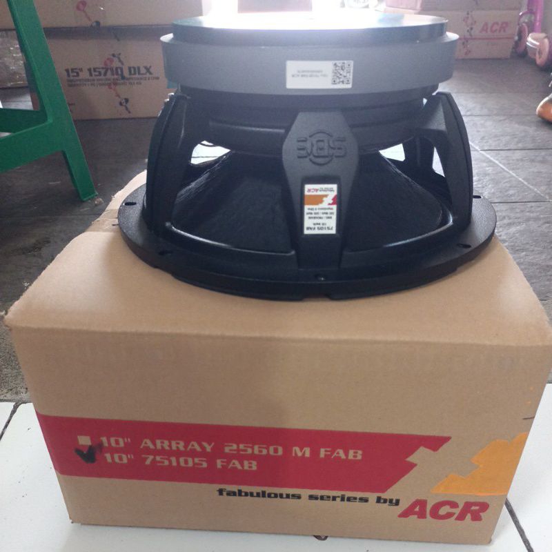 speaker ACR fabulous 10 inc 75105 FAB
