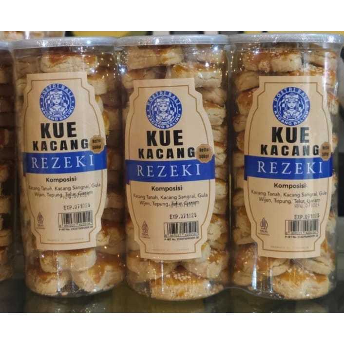 

Kue Kacang Poetri Bali Rezeki/ Kue Kacang Premium/ Kue kacang enak