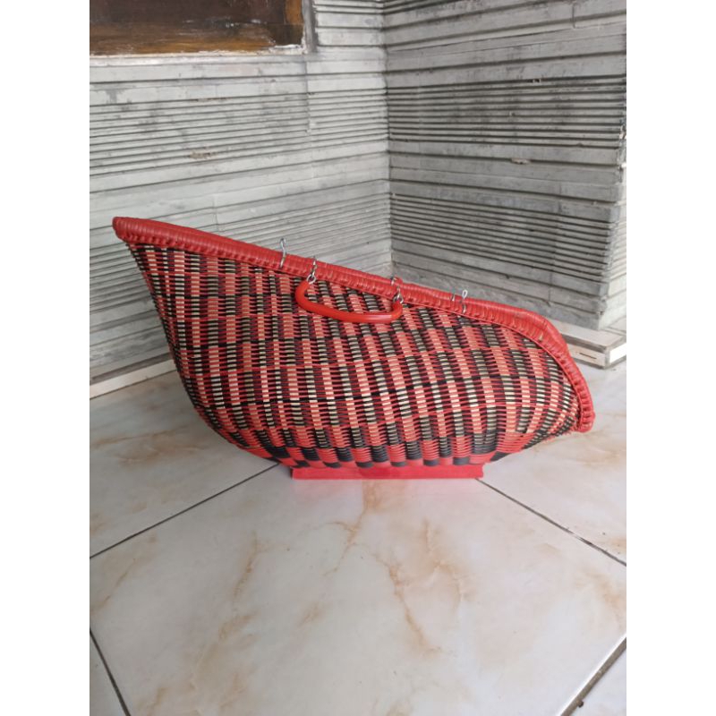 Kiso Ayam Fiber Motif Papan Catur Kisa Fiber Lurus Tas Kiso Ayam Motif Kiso Ayam Bangkok Motif Catur