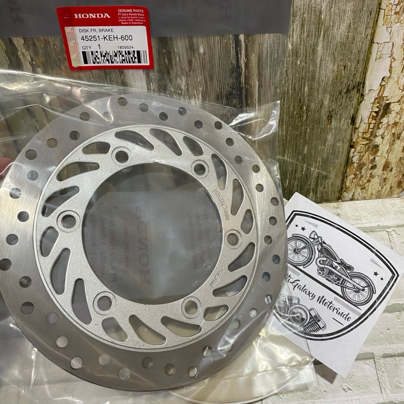 PIRINGAN DISK CAKRAM DEPAN HONDA MEGAPRO NEW (45251-KEH-600)