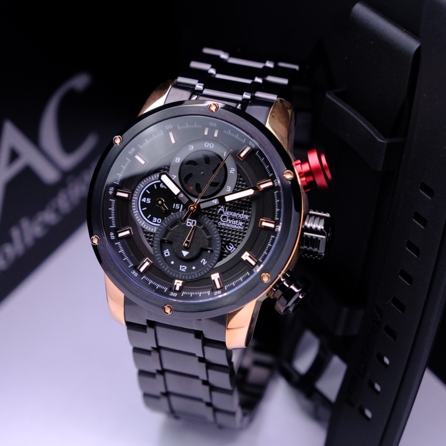 Jam tangan Alexandre Christie AC 6239/AC6239 / AC 6655  original stainless steel