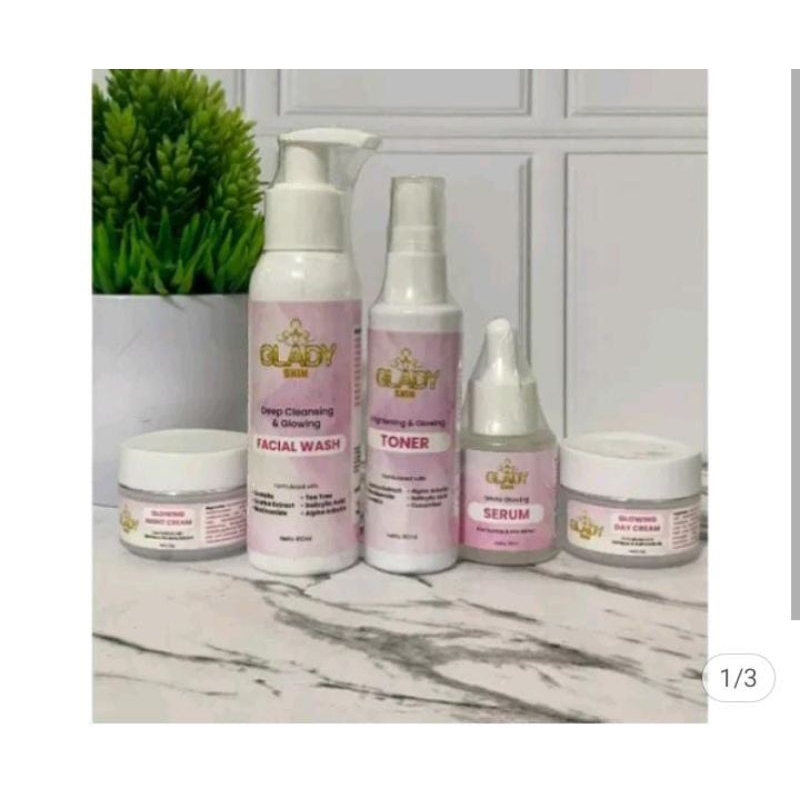 Paket Glowing Gladyskin Cocok Untuk Semua Jenis Kulit