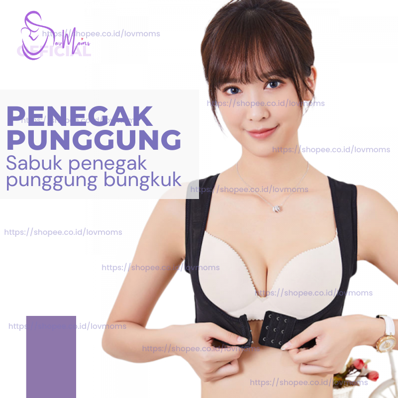 Korset Penegak Punggung Alat Kesehatan Wanita Penegak Badan Pelurus Punggung Bungkuk Korset