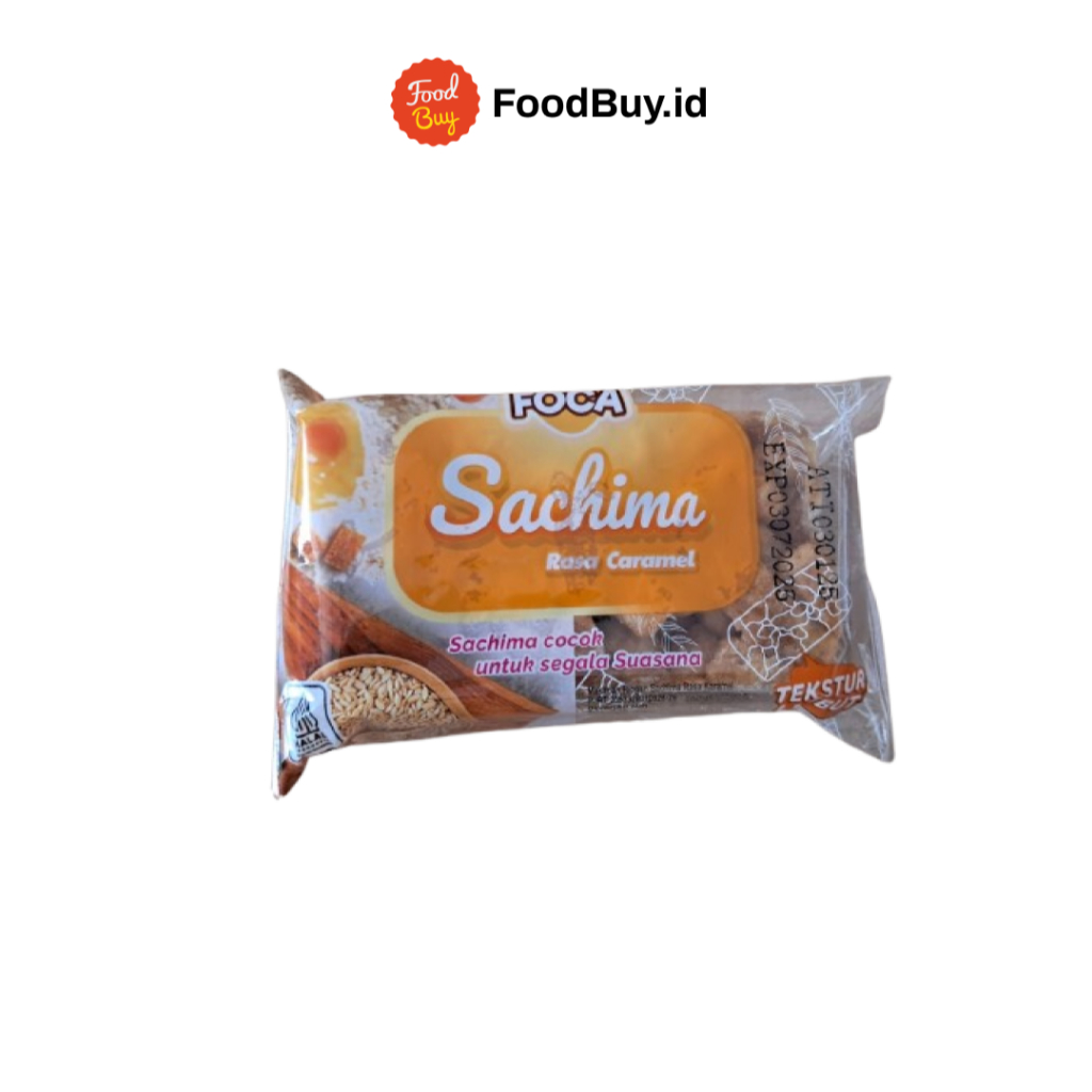 

Foca Sachima Snack Khas Tiongkok Rasa Caramel 40g