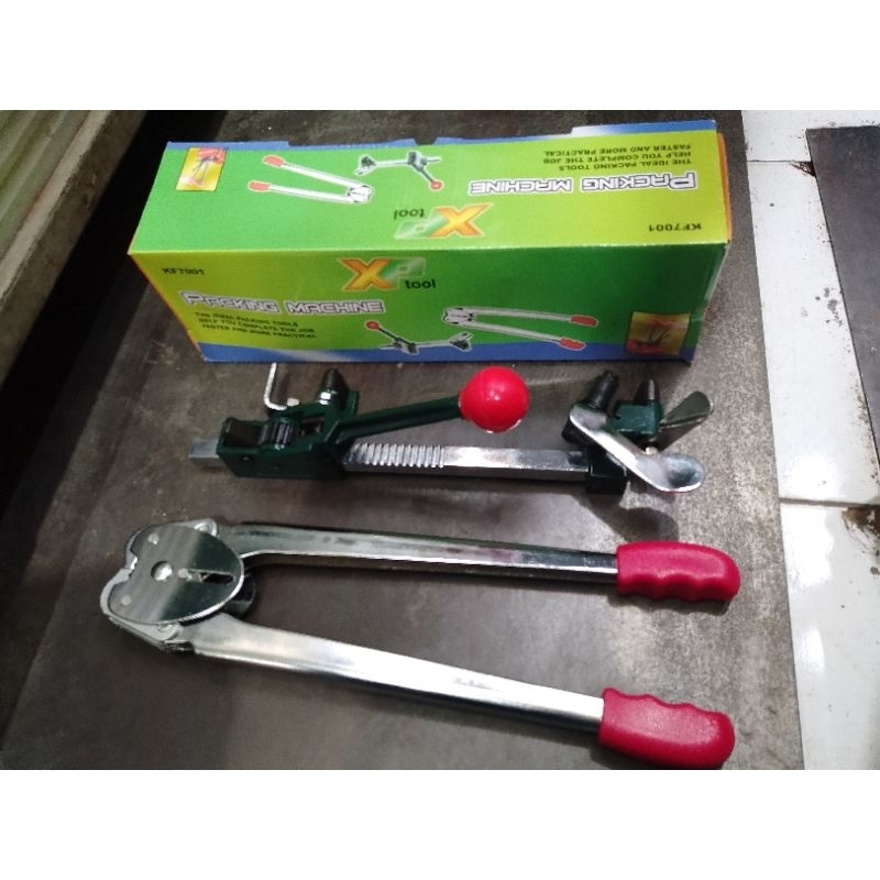 

Alat packing barang - strapping band - alat packing manual XP Tool