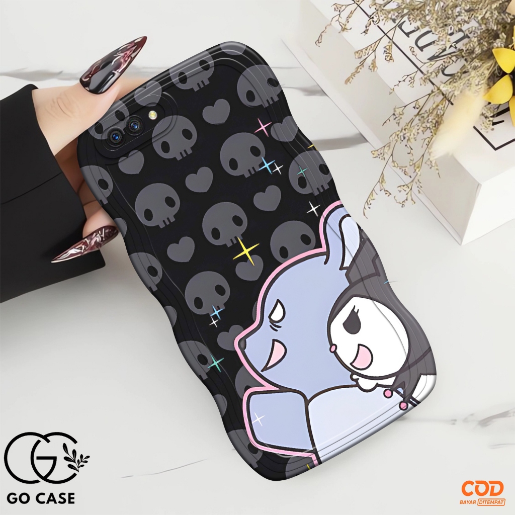 Softcase Casing Hp Oppo A3S Gelombang Softcase Oppo A3S Gelombang - Soft case Handphone - Kesing - S