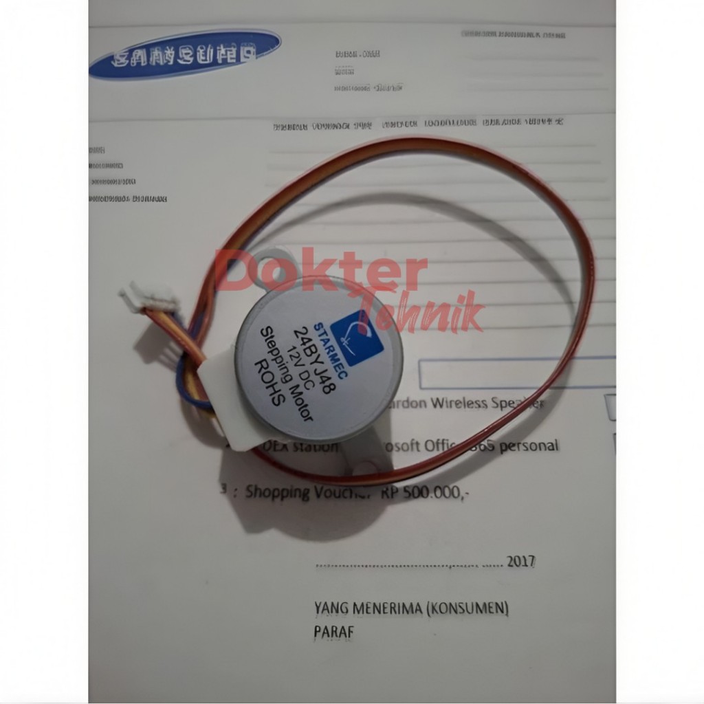 motor swing AC LG 24BYJ48