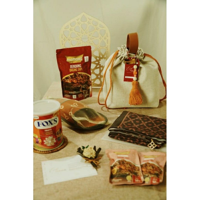 

KALEELA - Rendang Mamaks hampers idul fitri 2025 / parcel ramadhan premium gift / hampers makanan