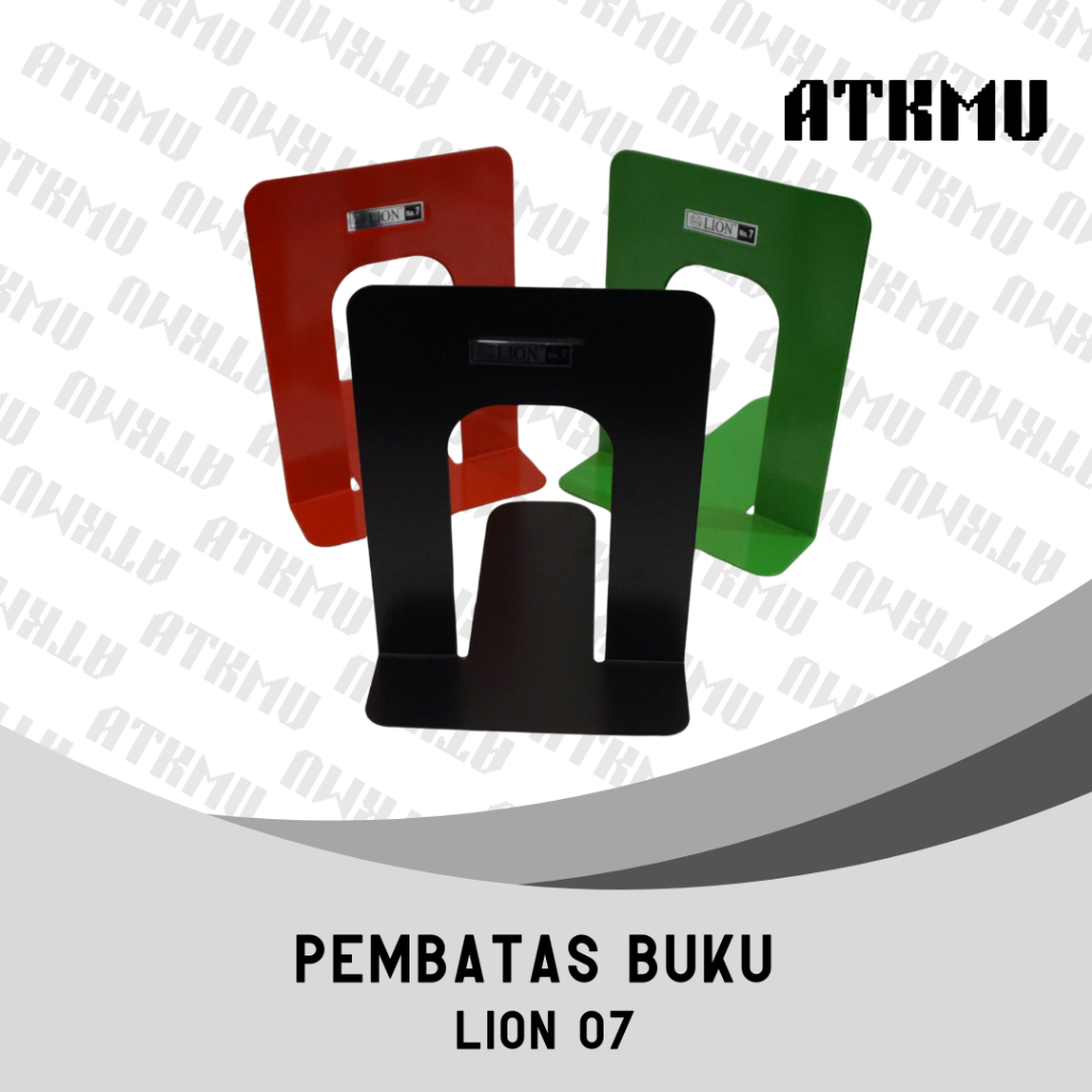 

Pembatas Buku Besi/ Standard Book Besi