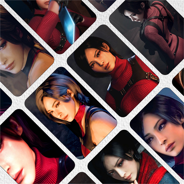 Photocard RESIDENT EVIL  [ ADA WONG ] | Photocard GAME/Resident Evil /RE4/ada/ada wong