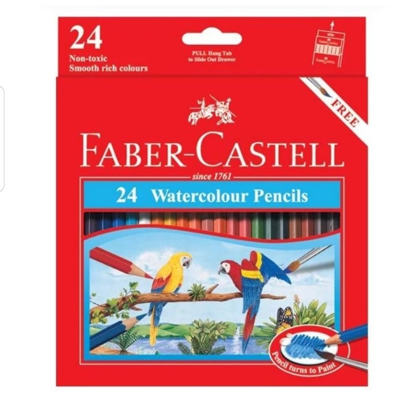 

Pensil Warna Faber Castell 24 Warna Watercolour