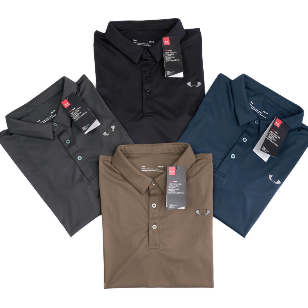 Kaos Polo Shirt Dry Fit Pria Kaos Kerah Pria Regular Fit Baju Golf Tennis Olahraga Quick Dry #CA96