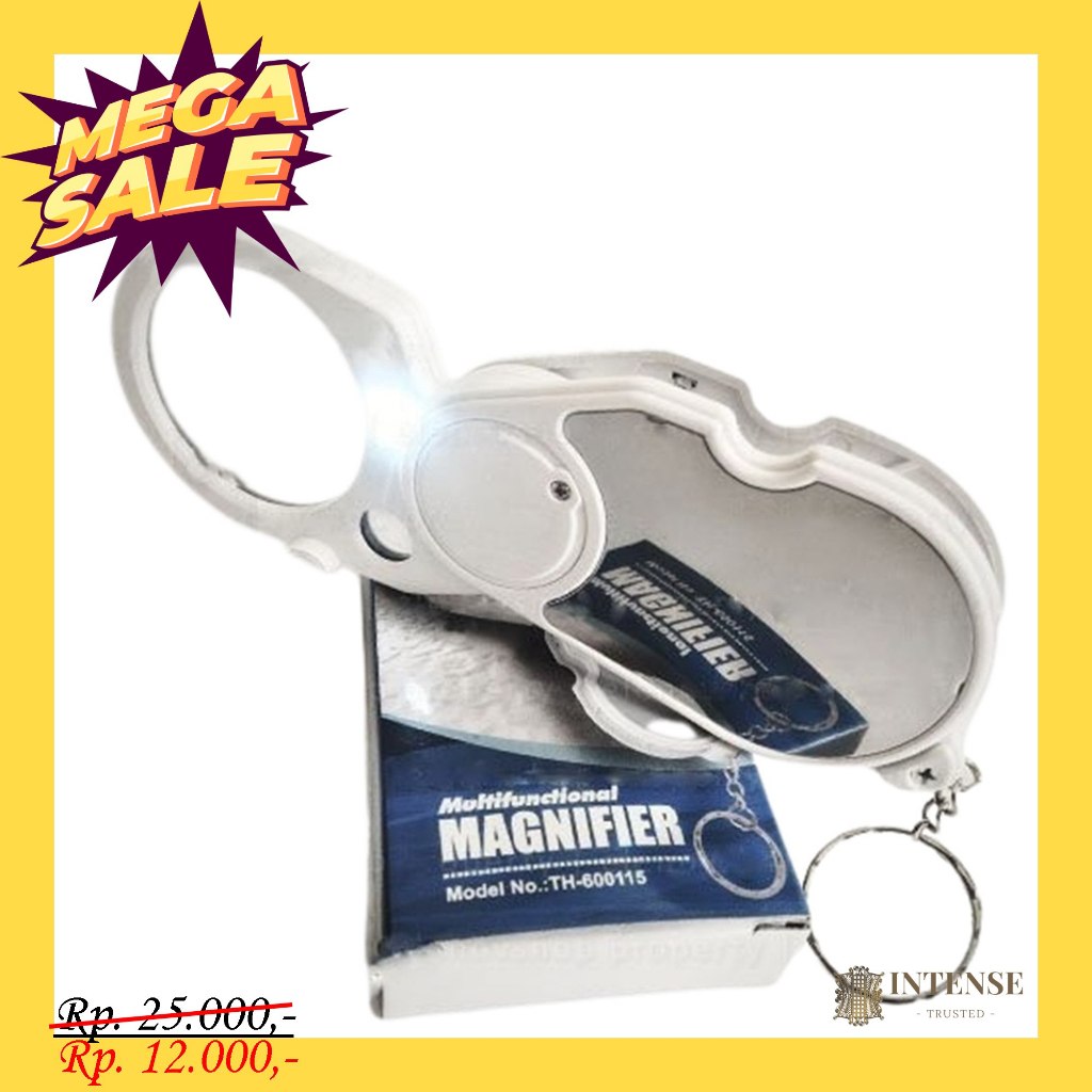 

KACA PEMBESAR MULTIFUNCTIONAL MAGNIFIER 4X 15X TH-600115 (900432013)