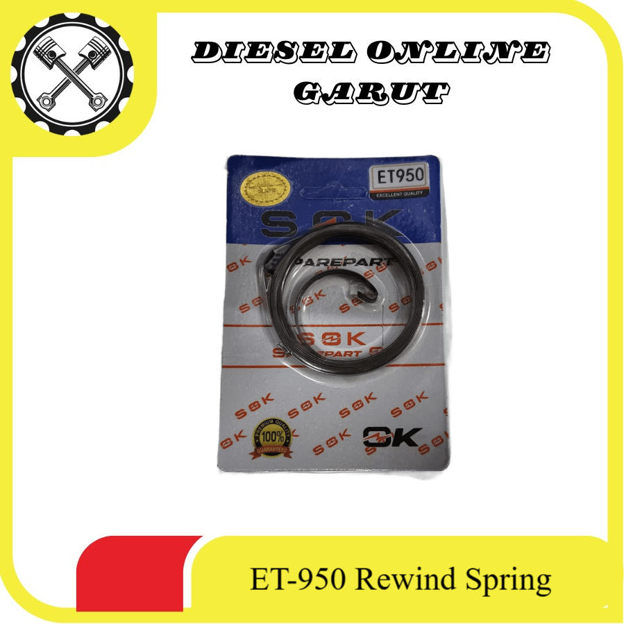 ET950 Rewind Spring Per Selah Genset 2Tak Per Engkol Per Selahan Mesin Genset 2Tak SOK