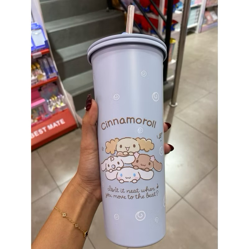 Botol Minum MINISO Botol Minum Sanrio Botol Minum Stainless Tumbler Sanrio Tumbler Miniso