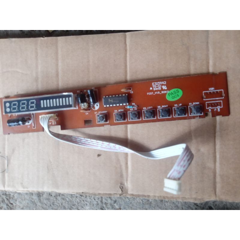 PCB tombol Tanaka AAA T-22HD