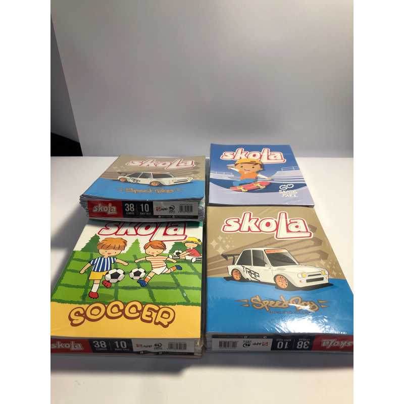 

1 Pack Buku Tulis Skola 38