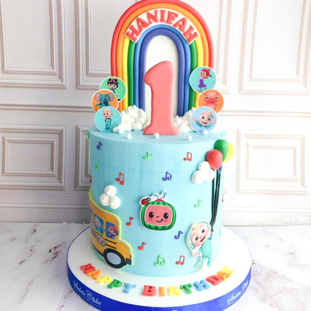 

Kue Ulang Tahun/Birthday Cake/Kue Ultah tema cocomelon/Cocomelon/Kue Birthday Jakarta
