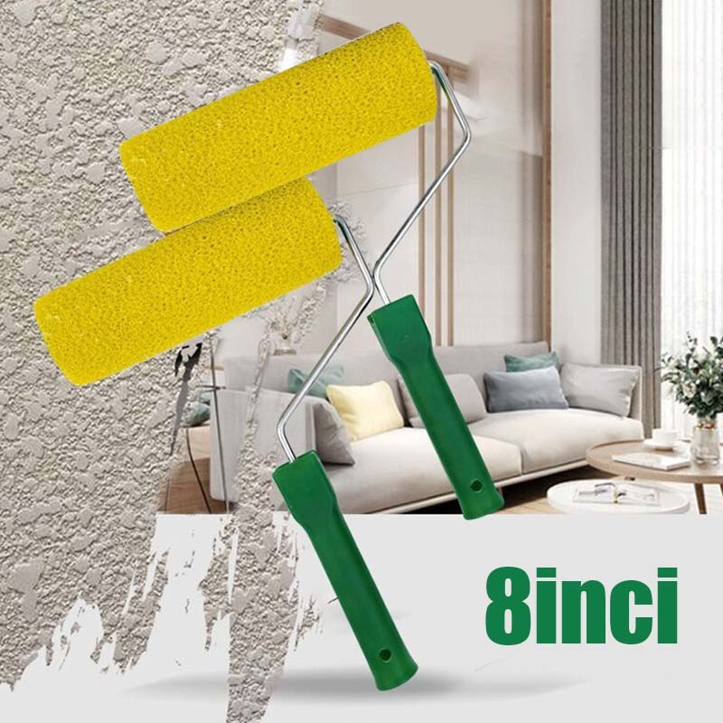 7lekkar - roll cat tekstur 20cm roller cat tembok motif texture roller cat dinding