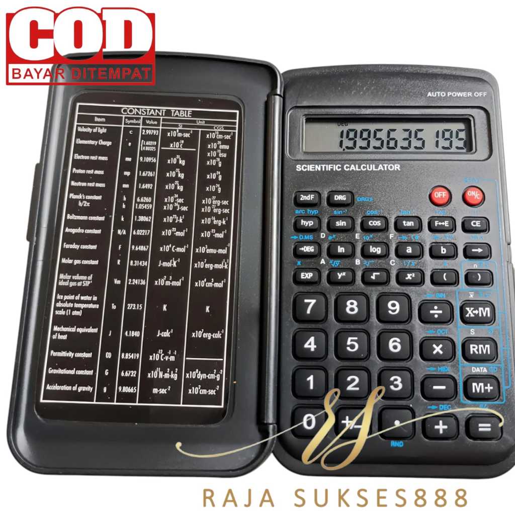 

KALKULATOR ILMIAH SDC108 KC108 CT108 SCIENTIFIC MURAH Warna CT