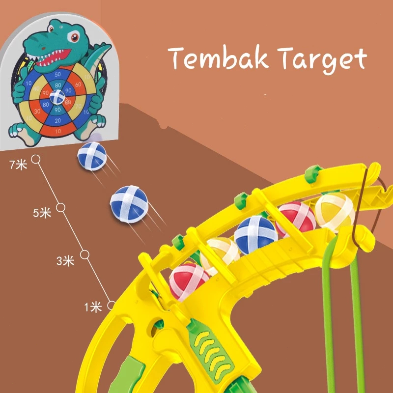 Mainan Panah Target Bola Lengket Dan Lembut / Mainan Panah Tembak Target / Fun Archer Shotting Soft 