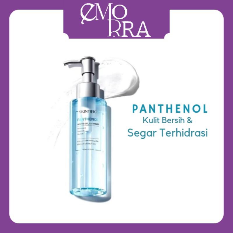 SKINTIFIC - Gentle Gel Cleanser 120ml | Facial Wash Acnes Face Wash Sabun Cuci Muka Acner Glowing